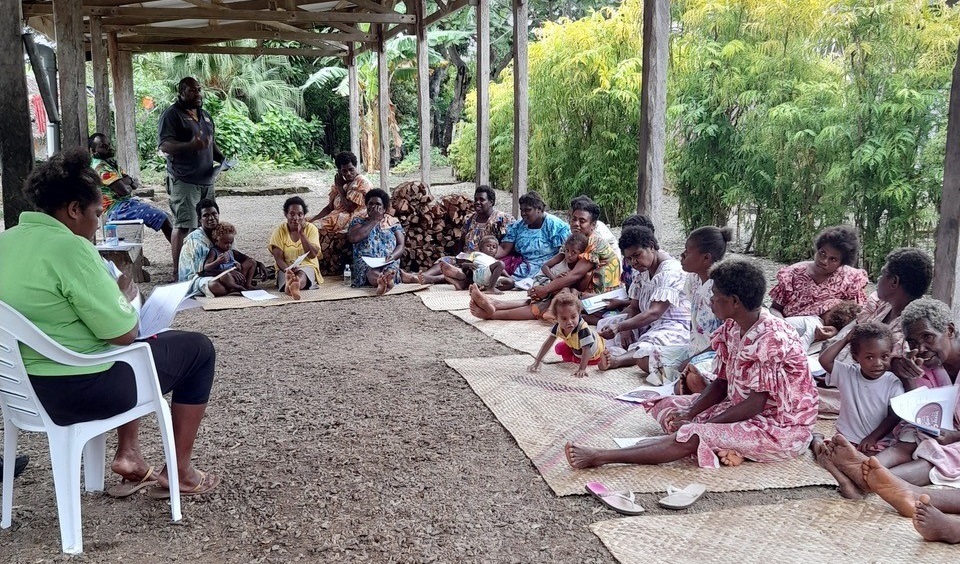 Training by VBRC in Vanuatu