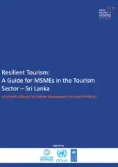 Resilient Tourism: A Guide for MSMEs in the Tourism Sector – Sri Lanka 