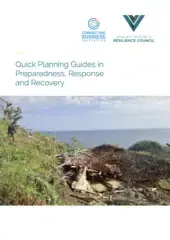 Quick Planning Guides in Preparedness, Response and Recovery