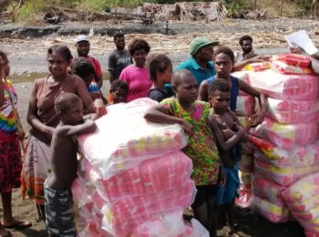 Because of the coronavirus lockdown, staff from many aid organisations left Vanuatu before Cyclone Harold hit in early April [Courtesy of Dr Christopher Bartlett]