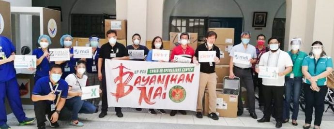 Fundraising for healthcare frontliners raises 92 million pesos, provides 200,000 PPEs for 70 hospitals