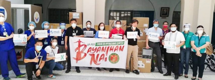Fundraising for healthcare frontliners raises 92 million pesos, provides 200,000 PPEs for 70 hospitals