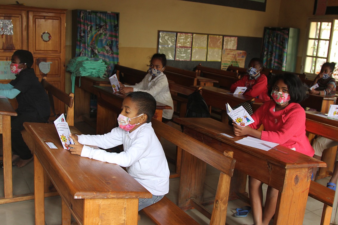 Axian Foundation Published The Corona Book for Schools