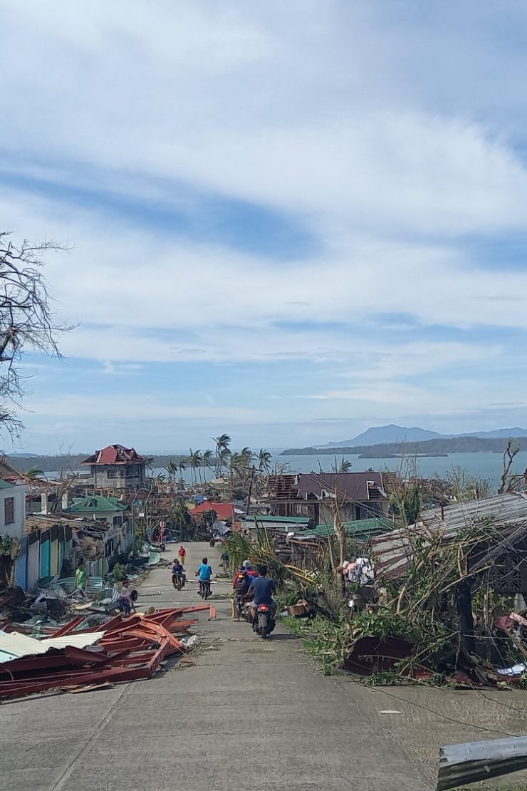 Following Typhoon Rai / OdettePH in the Philippines, thousands of houses have been destroyed. Photo Credit: The PDRF.