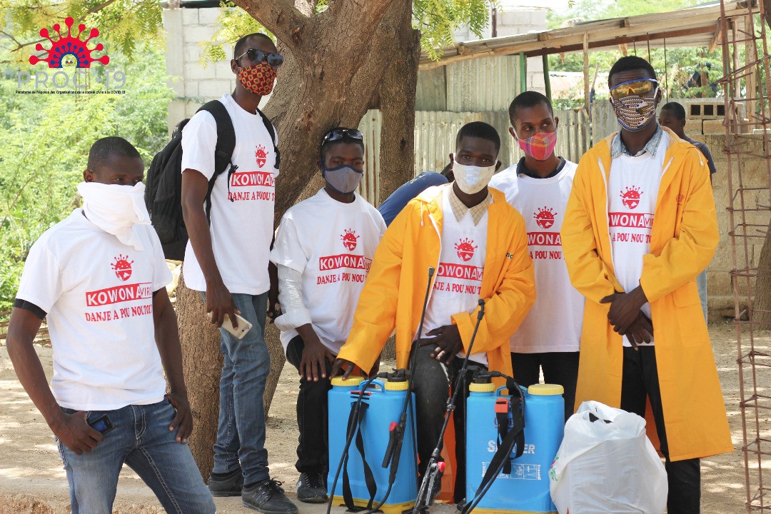 AGERCA teams involved in COVID prevention activities