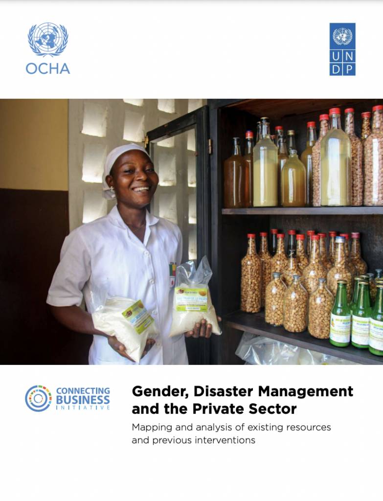 Gender, Disaster Management and the Private Sector