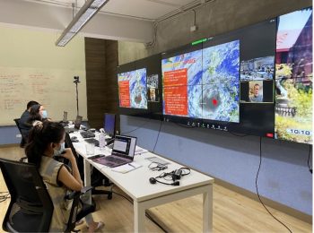 PDRF is coordinating the private sector response to the Super Typhoon Rai / #OdetteRH in December 2021 through their private sector-led Emergency Operations Center. The team collected tens of thousands of US$ in donations and deployed a team in the affected areas. Photo credit: The PDRF