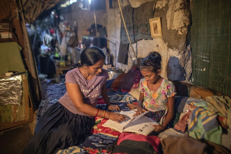 The current crisis in Sri Lanka is disrupting access to education. Photo: WFP/Josh Estey