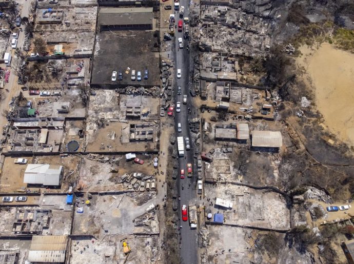 Wildfires in Chile February 2024