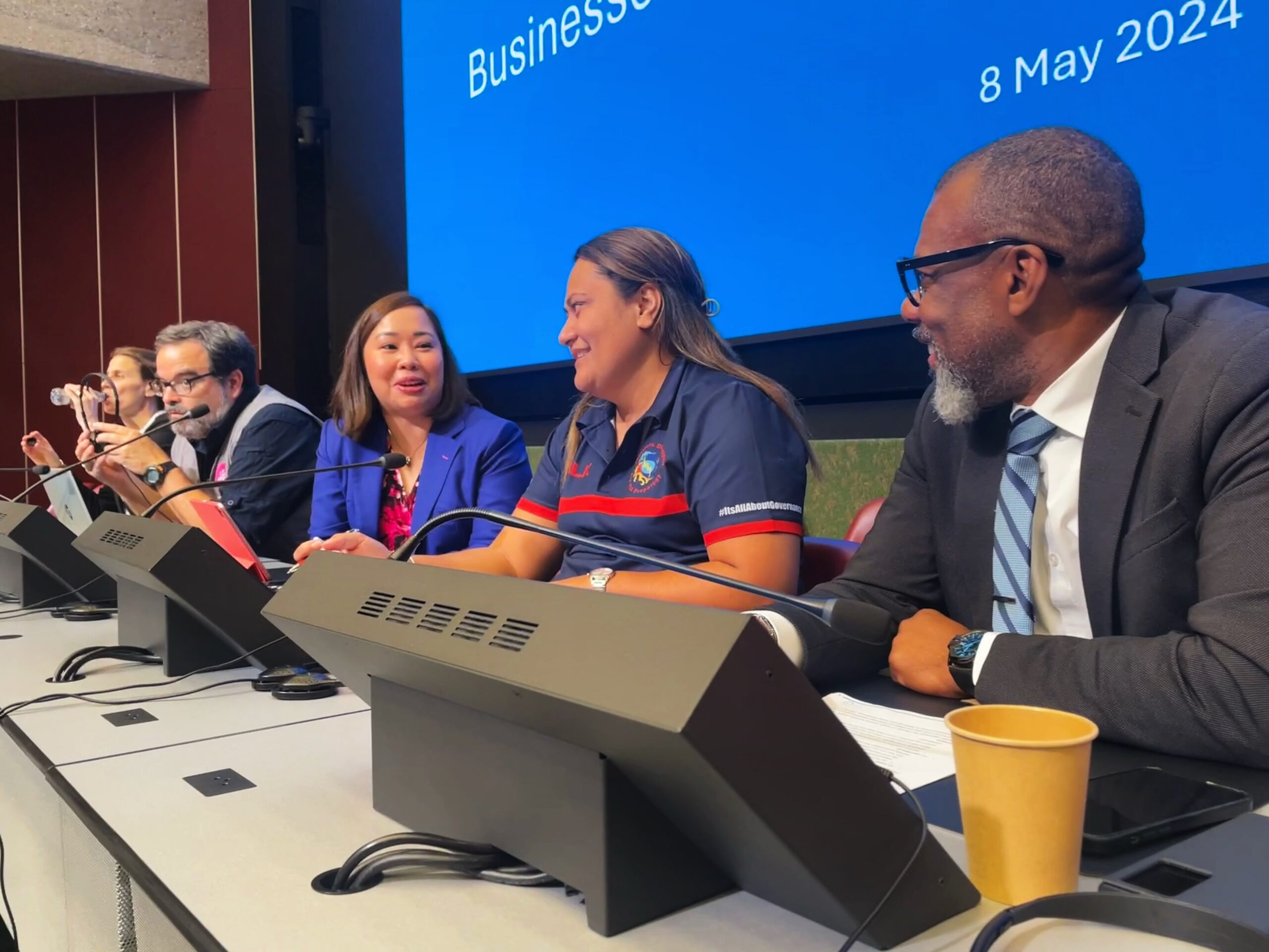 Connecting Business initiative's "The Power of Trust" session during the 2024 Humanitarian Network's and Partnerships Weeks. Photo: CBi