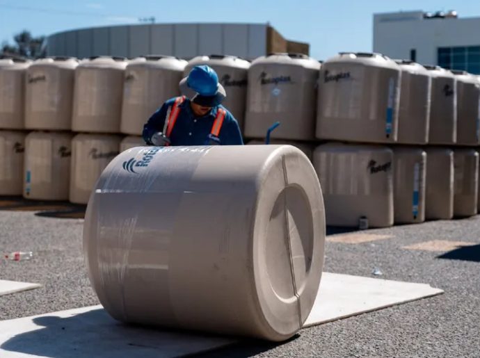 Company will donate water tanks in Tamaulipas to families in need
