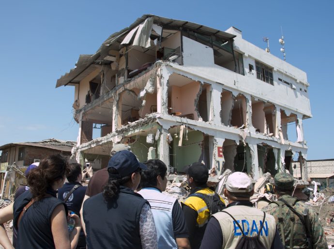 Ecuador creates a trust for disaster management