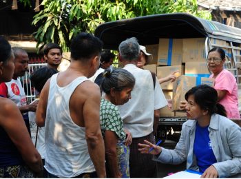 Emergency food assistance provided by the World Food Programme (WFP) reaches