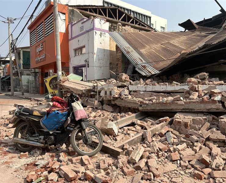 A devastating earthquake struck Myanmar in March 2025.