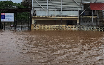 The Bhikha Bhai production facility is in a low-lying area near the river in Ba, a town in Fiji’s Western Division. The business continuity plan was activated to minimize interruptions when flooding occurred in January 2024. Photo: Bhikha Bhai