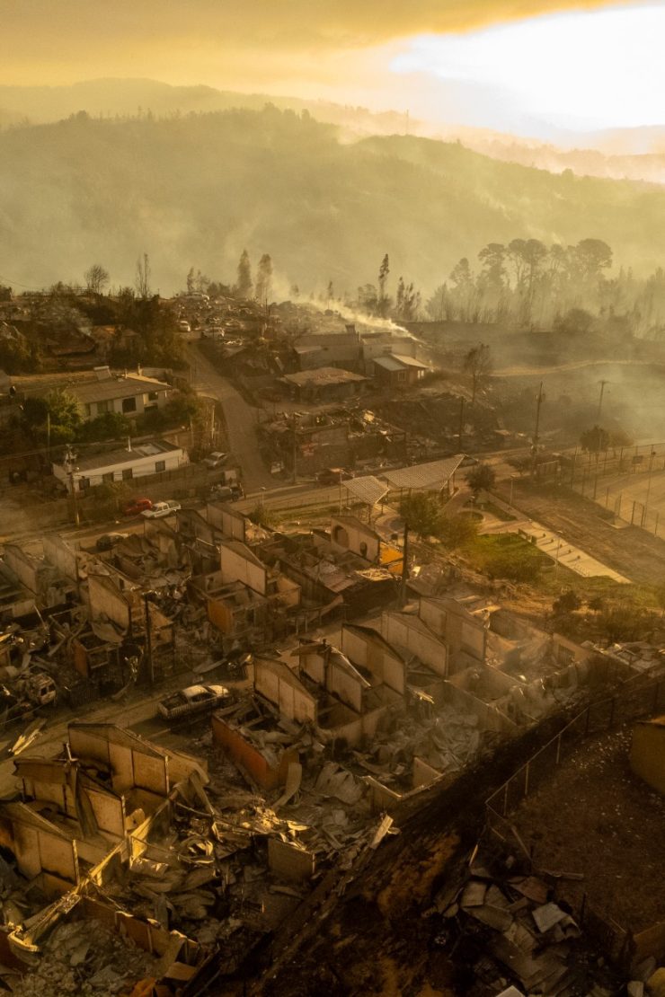 Chile: Wildfires in Biobío and Ñuble regions 2026