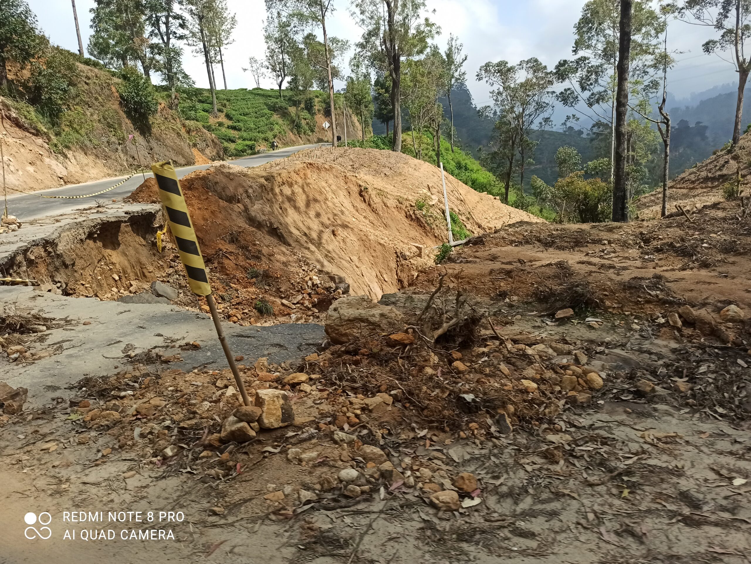 Roads were destroyed by Cyclone Ditwah, making access to schools challenging at best. HSBC and A-PAD Sri Lanka joined forces to ensure children received school supplies as part of recovery efforts. Photo: A-PAD SL