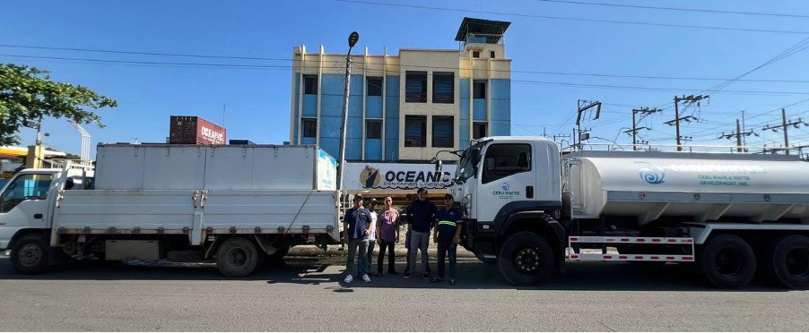Arrival of Manila Water Foundation’s Mobile Treatment Plant (MTP) and its team from Cebu in Cagayan de Oro on June 11, 2026. PC: Manila Water Foundation’s Integrated WASH Program Manager, Bess Par